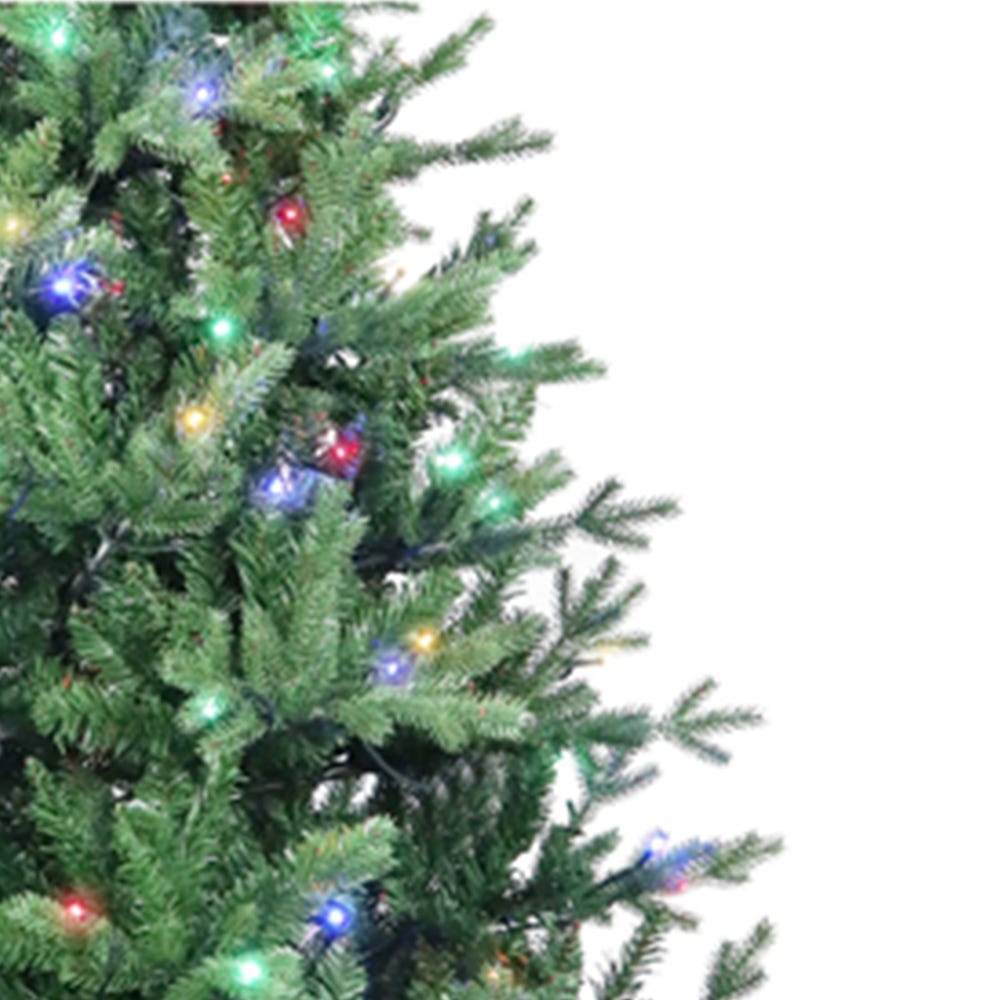 Kurt Adler 7-Foot Pre-Lit Multi-Color LED Jackson Pine Tree